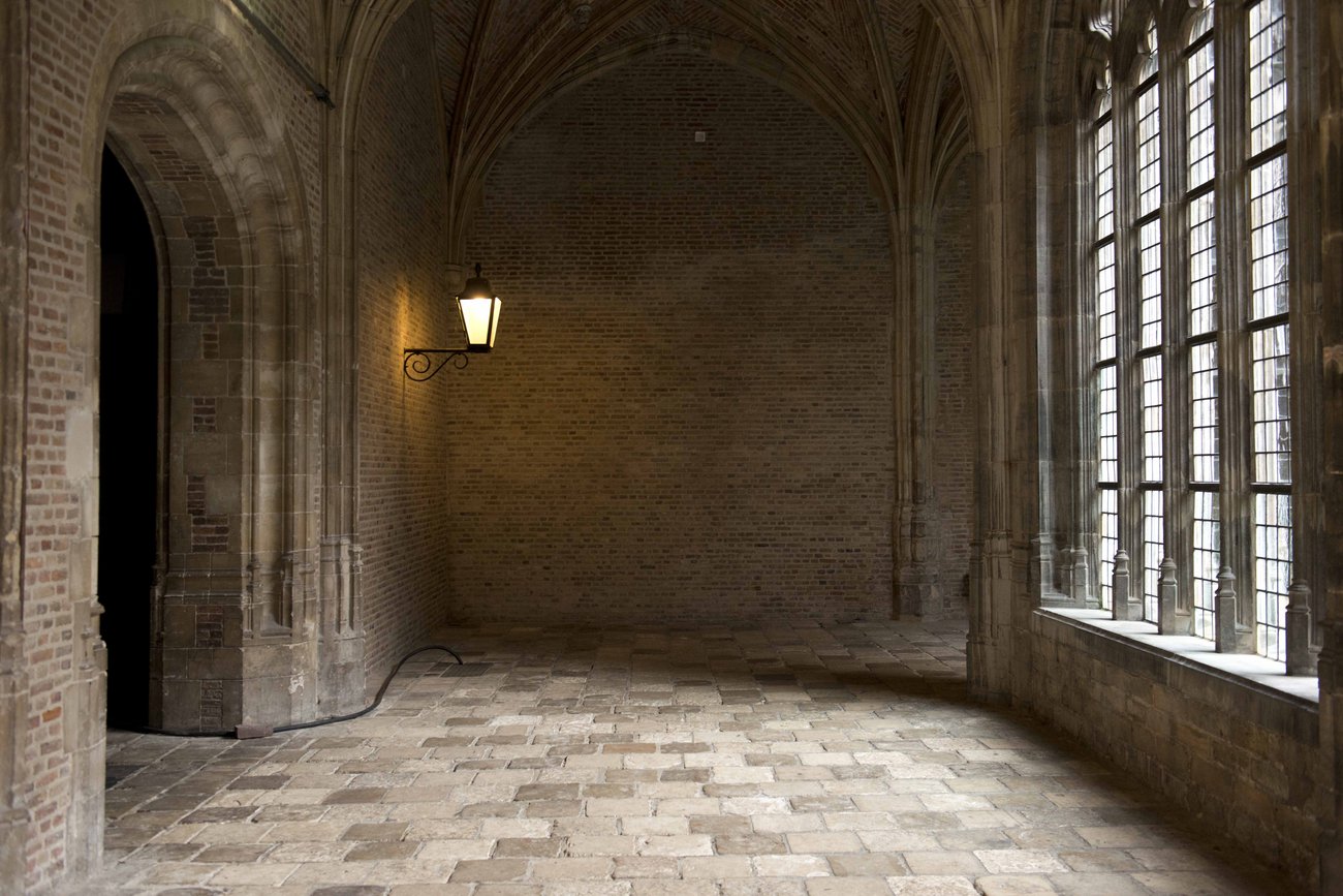 Monastery cloister door Middelburg
