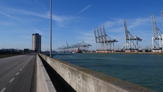 Port cranes Rotterdam