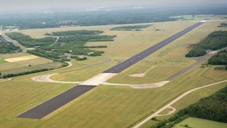 Airstrip in open field Enschede