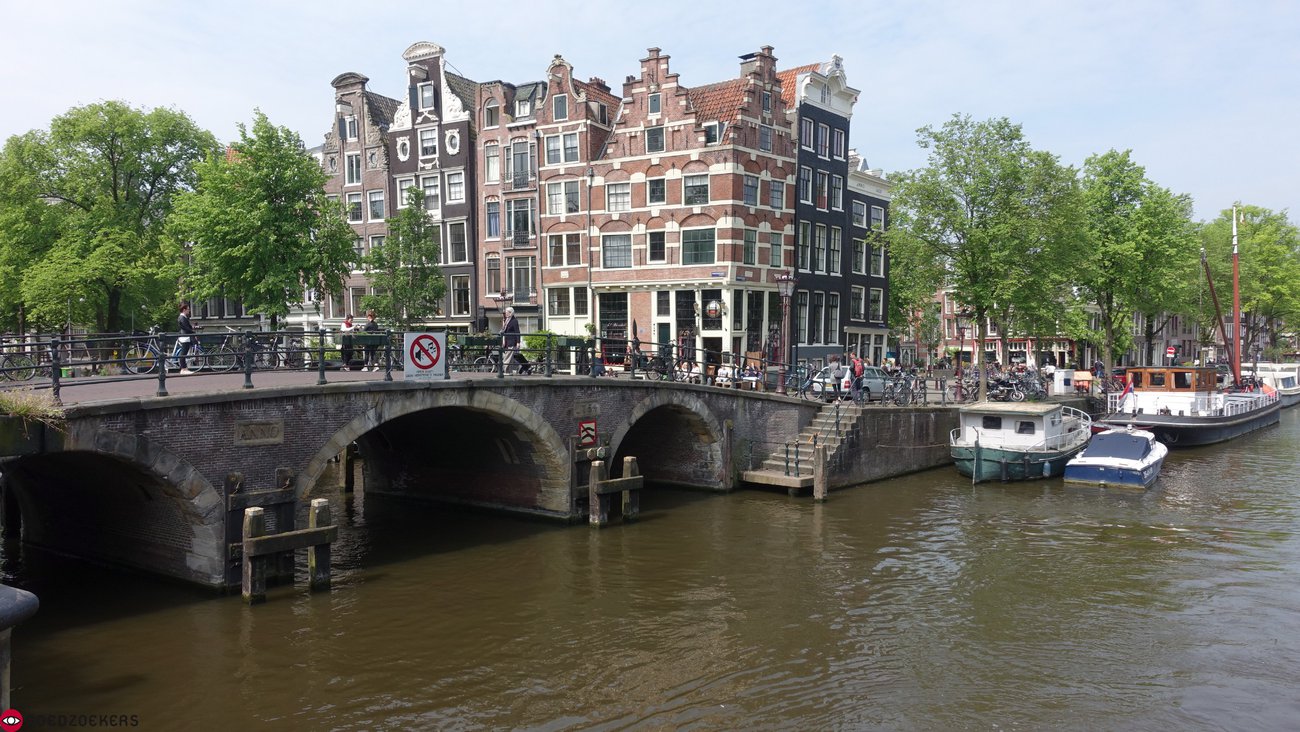 Canal bridge Amsterdam