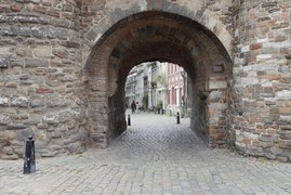 Medieval arched passage Maastricht