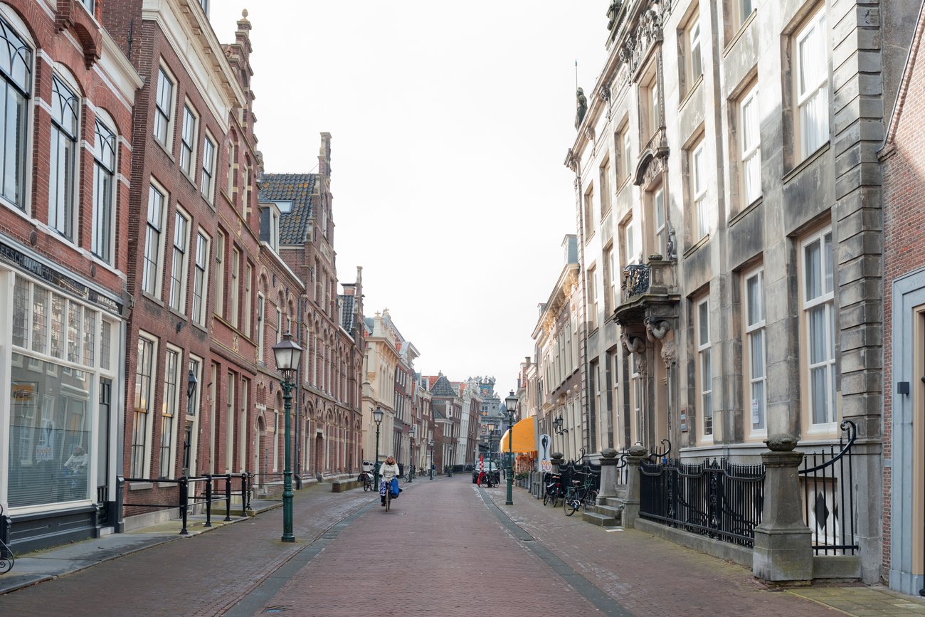 Monumental street Hoorn