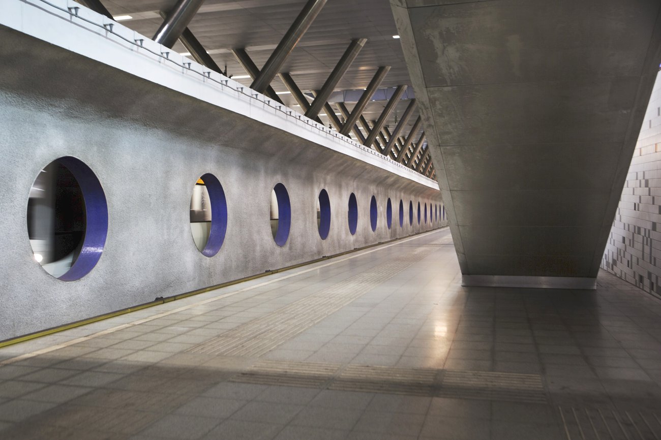 Subway station Rotterdam